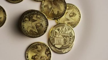 Bitcoins dijital cryptocurrency dönen çekim-Bitcoin monero