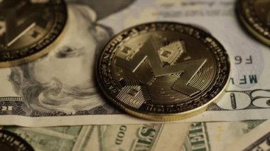 Bitcoins dijital cryptocurrency dönen çekim-Bitcoin monero