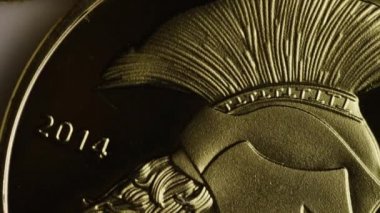 Titan Bitcoins dijital cryptocurrency dönen çekim