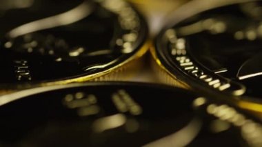 Titan Bitcoins dijital cryptocurrency dönen çekim