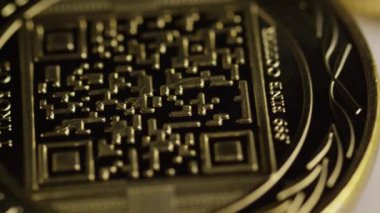 Titan Bitcoins dijital cryptocurrency dönen çekim