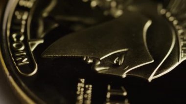Titan Bitcoins dijital cryptocurrency dönen çekim