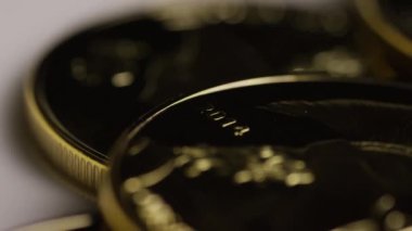 Titan Bitcoins dijital cryptocurrency dönen çekim