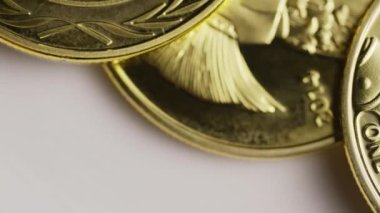 Titan Bitcoins dijital cryptocurrency dönen çekim