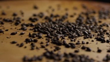 Arpa ve diğer bira pişirme maddeleri dönen çekim