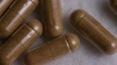 Vitamin ve hap çekim dönen Stok görüntüleri