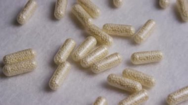 Vitamin ve hap çekim dönen Stok görüntüleri