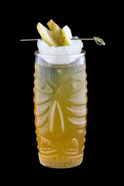 Koyu armutlu orijinal kokteyl.