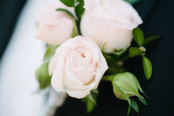 Невеста букет цветов невесты крупным планом — стоковое фото