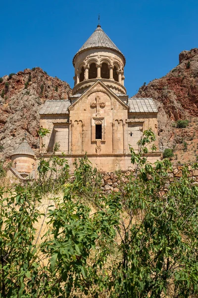Noravank , Armenian Apostolic Church . 13th-century Armenian monastery , Located in Amaghu Valley, Vayots Dzor Province, Armenia .