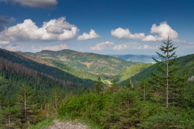 Tatra Dağları 'nın panoramik manzarası