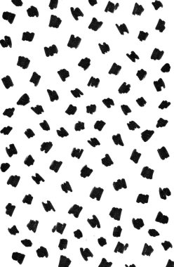 Trendy handdrawn Damalı deseni. Kara el ile dağınık çizgili sonsuz süsleme vuruş beyaz zemin üzerine boyalı.