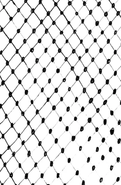 インクの手描き抽象菱形パターンと円. — ストック写真