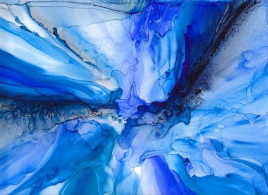 Yüksek kalite. Alkol mürekkep modern soyut resim, çağdaş ayrıntıları sanat.