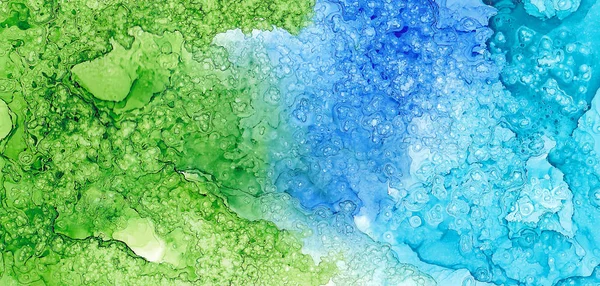 Yüksek kalite. Alkol mürekkep modern soyut resim, çağdaş ayrıntıları sanat.