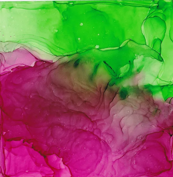 Tinta de álcool textura multicolor. Tinta fluida fundo abstrato. arte para o design — Fotografia de Stock