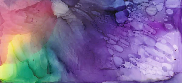 Tinta de alcohol textura multicolor. Fondo abstracto de tinta fluida. arte para el diseño — Foto de Stock