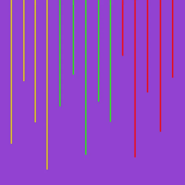 紫色背景与五颜六色的油漆滴 — 图库矢量图片