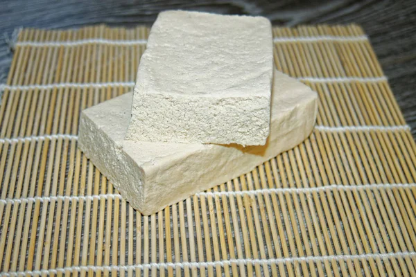 Gemüsekäse Tofu Vegan — Stockfoto