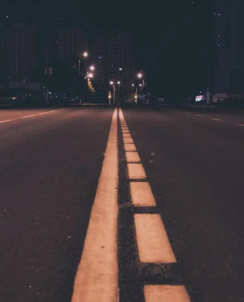 Noche Ciudad Noche Carretera Calle —  Fotos de Stock