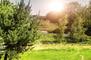 Gündoğumu veya günbatımı vasıl gölcük