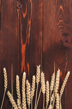 Rie beni aldı. Rustik. Ahşap arka plan