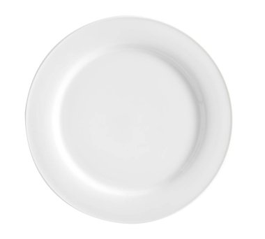 beyaz Basit Modern Renk Tabağı - Basit Taslak Yemek takımı Koleksiyonu - Beyaz renkli yemek takımı