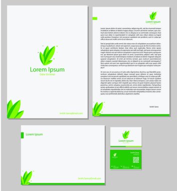 En az ve temiz bir görünüm ile marka kimlik paketi işinizi yeni bir izlenim yaratacak. Bu paket letterhead, ad kartları ve diğerleri gibi 4 öğe içerir. Öğe yazdırılmaya hazırdır. Umarım bu işinizi büyümeye yardımcı olacaktır.