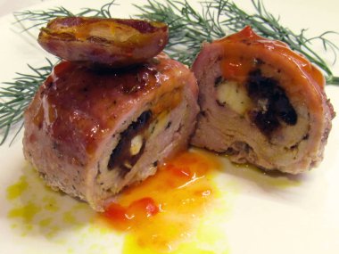 Domuz rulo tarihleri ile doldurulmuş