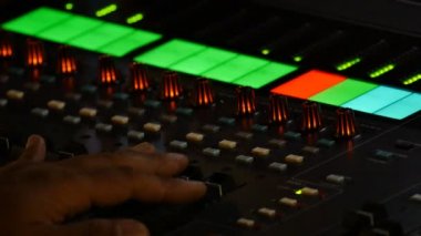 4k stüdyosu yönetmen yayın video mixer işlem, yayın Studio