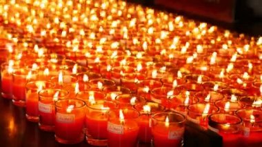 4k mum Çin ibadet din ateşle