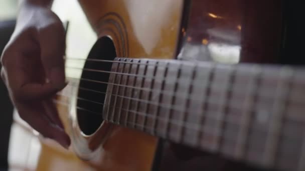 Slow Motion Close Mãos Músico Tocando Música Clássica Show Music — Vídeo de Stock