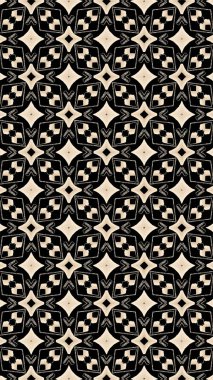 Süslü geometrik desen ve soyut çok renkli arka plan