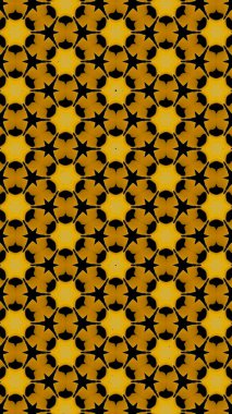 Süslü geometrik desen ve soyut çok renkli arka plan