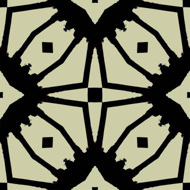 Desen kiremit, süslü geometrik desen ve iki tonlu soyut arka plan