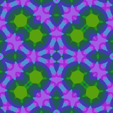 Desen kiremit, süslü geometrik desen ve soyut renkli arka plan