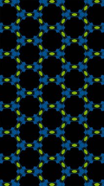 Süslü geometrik desen ve soyut çok renkli arka plan