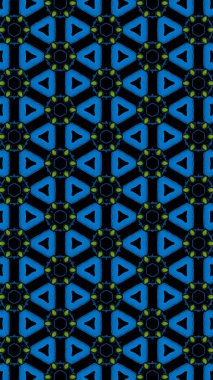 Süslü geometrik desen ve soyut çok renkli arka plan