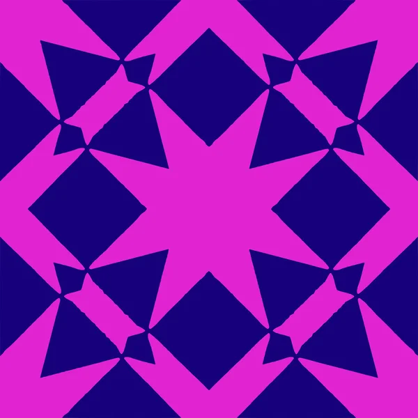Tegola Del Modello Motivo Geometrico Ornato Sfondo Astratto Bicolore — Foto Stock