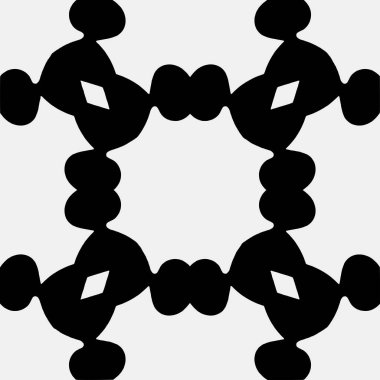 Desen kiremit, süslü geometrik desen ve iki tonlu soyut arka plan