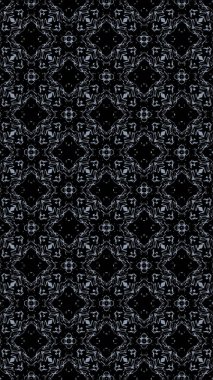 Süslü geometrik desen ve soyut çok renkli arka plan