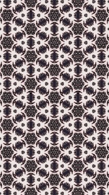 Süslü geometrik desen ve soyut çok renkli arka plan