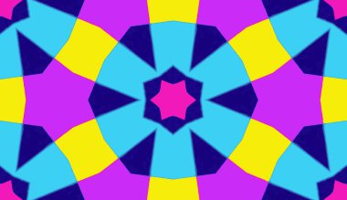 Desen kiremit, süslü geometrik desen ve soyut renkli arka plan