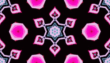 Desen kiremit, süslü geometrik desen ve soyut renkli arka plan