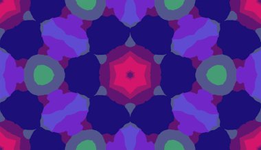 Desen kiremit, süslü geometrik desen ve soyut renkli arka plan