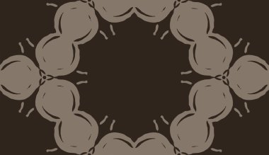 Desen kiremit, süslü geometrik desen ve iki tonlu soyut arka plan