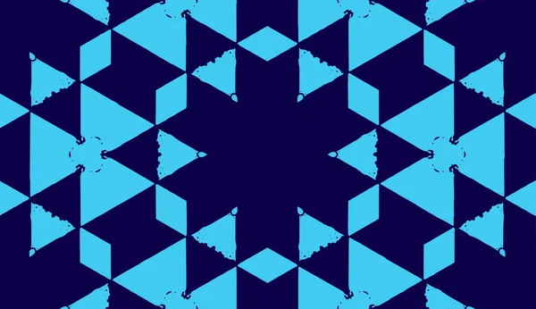 Padrão Azulejo Padrão Geométrico Ornamentado Fundo Abstrato Dois Tons — Fotografia de Stock