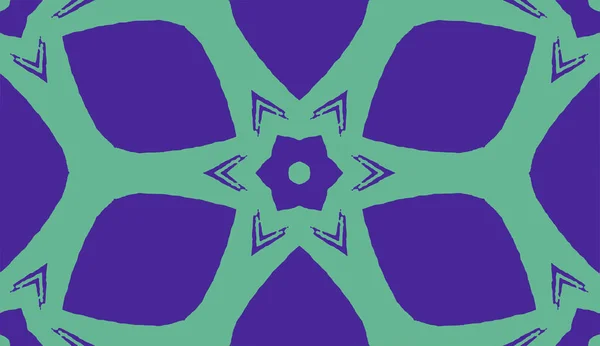 Мозаика Декоративный Геометрический Узор Двухцветный Абстрактный Фон — стоковое фото