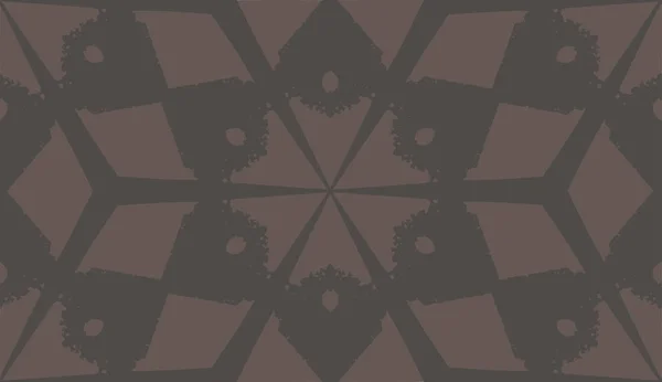 Musterfliese Kunstvolles Geometrisches Muster Und Zweifarbiger Abstrakter Hintergrund — Stockfoto