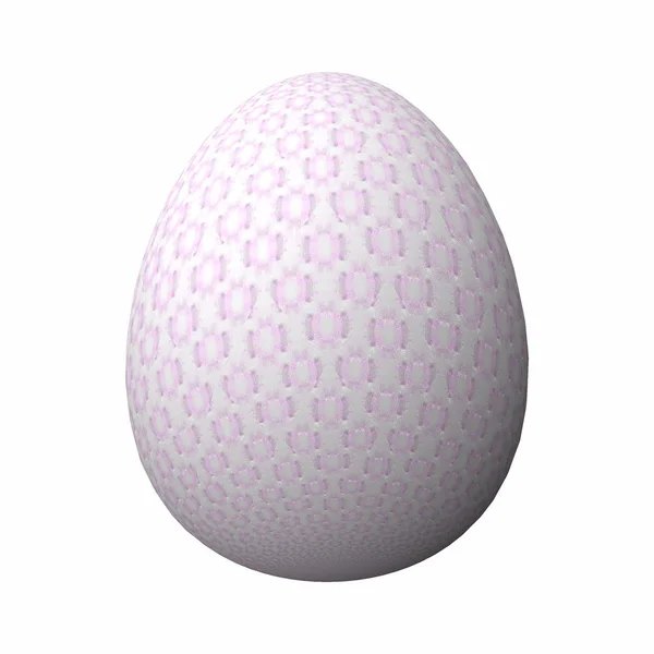 Umělecky Navržené Barevné Velikonoční Vajíčko Zdobený Geometrický Abstraktní Barevný Vzorek — Stock fotografie